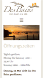 Mobile Screenshot of desbains-murten.ch